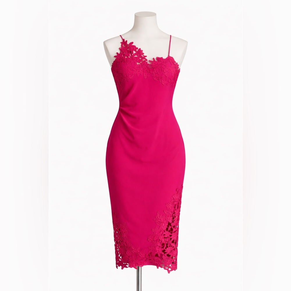 Marciano Fuchsia Strapless Dress US 10 (EU 44)